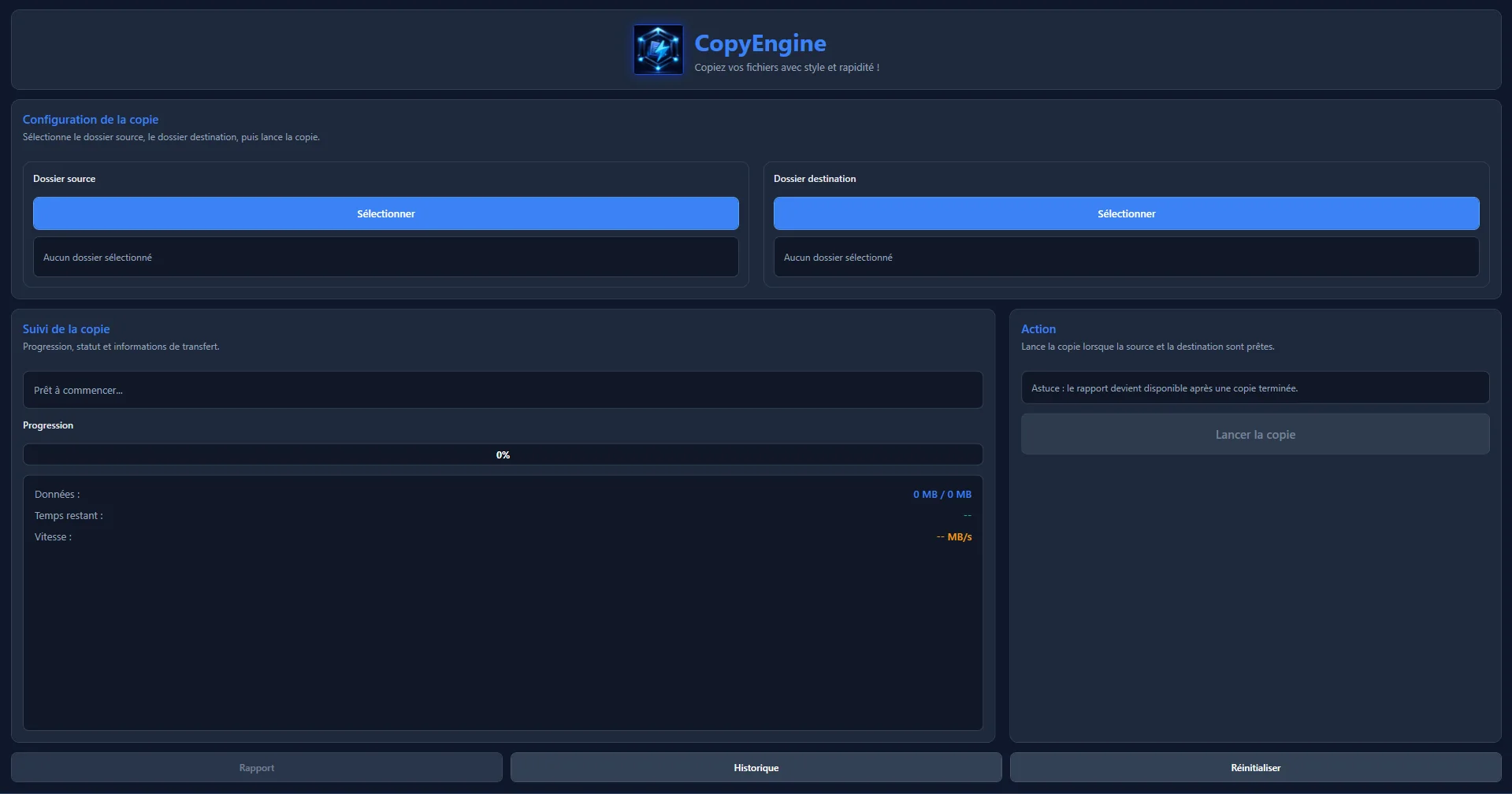 Capture réelle de Catalyst CopyEngine
